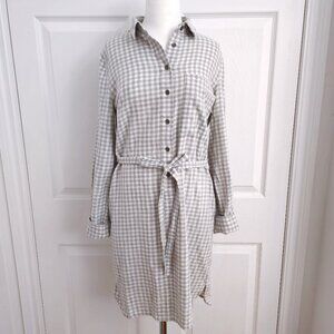 Club Monaco Cotton Shirt Dress - 2 (S)